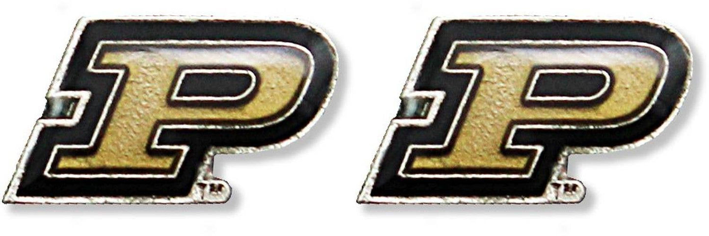 Purdue Boilermakers Logo Post Earrings