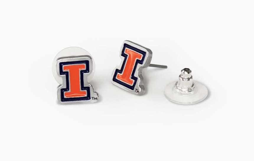 University of Illinois Earrings