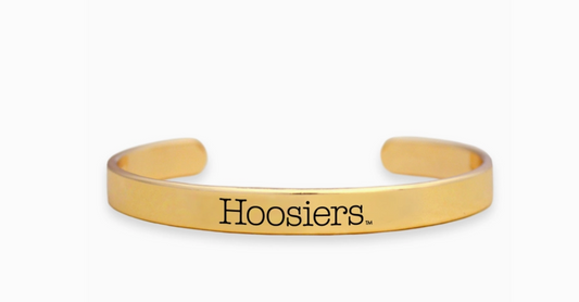 Indiana University Hoosiers Gold Cuff