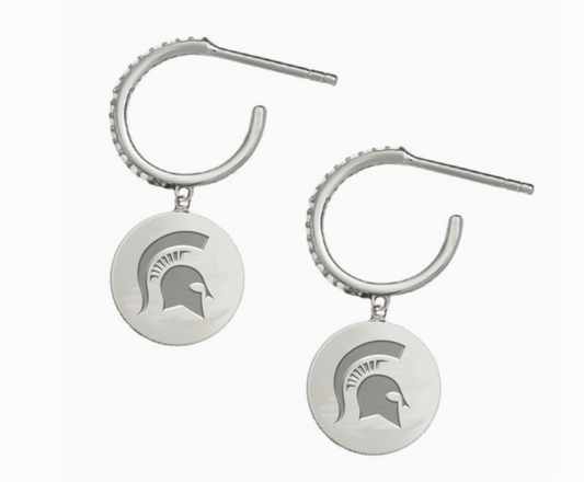 Michigan State Spartans Kayla Earrings